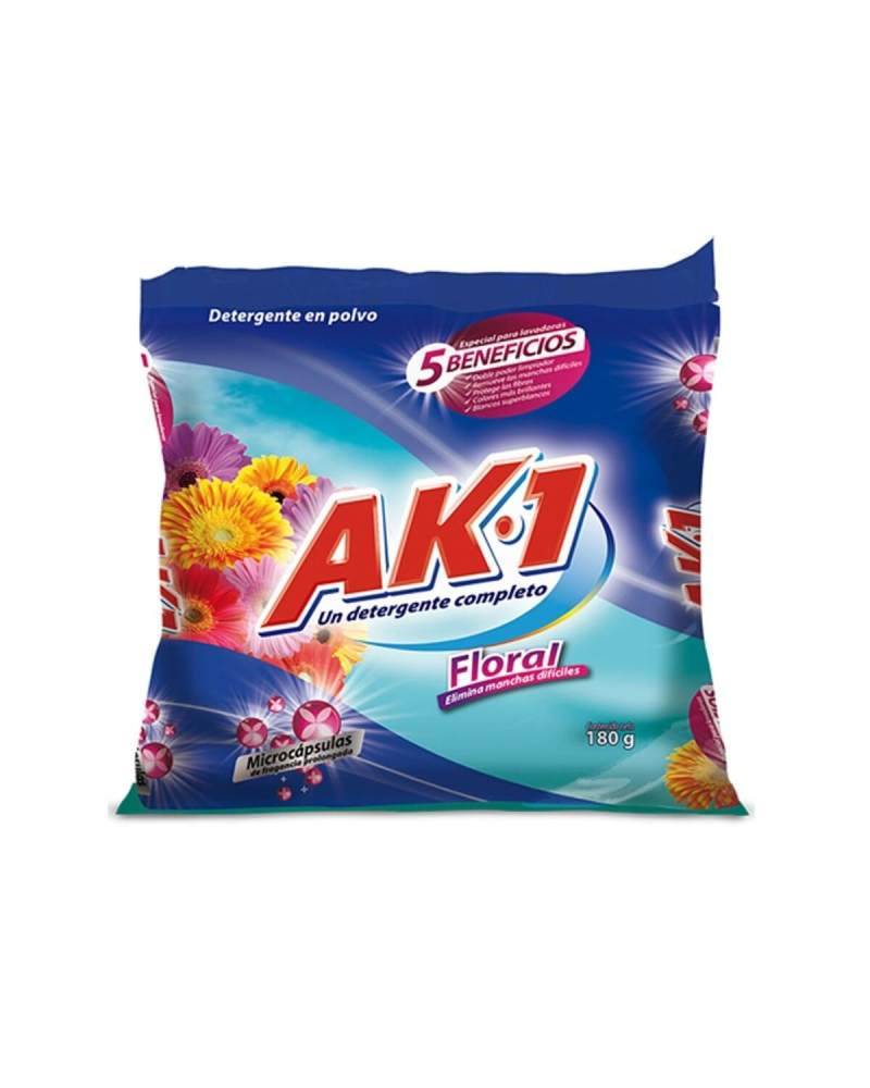 Ak1 Detergente Floral 180Grs