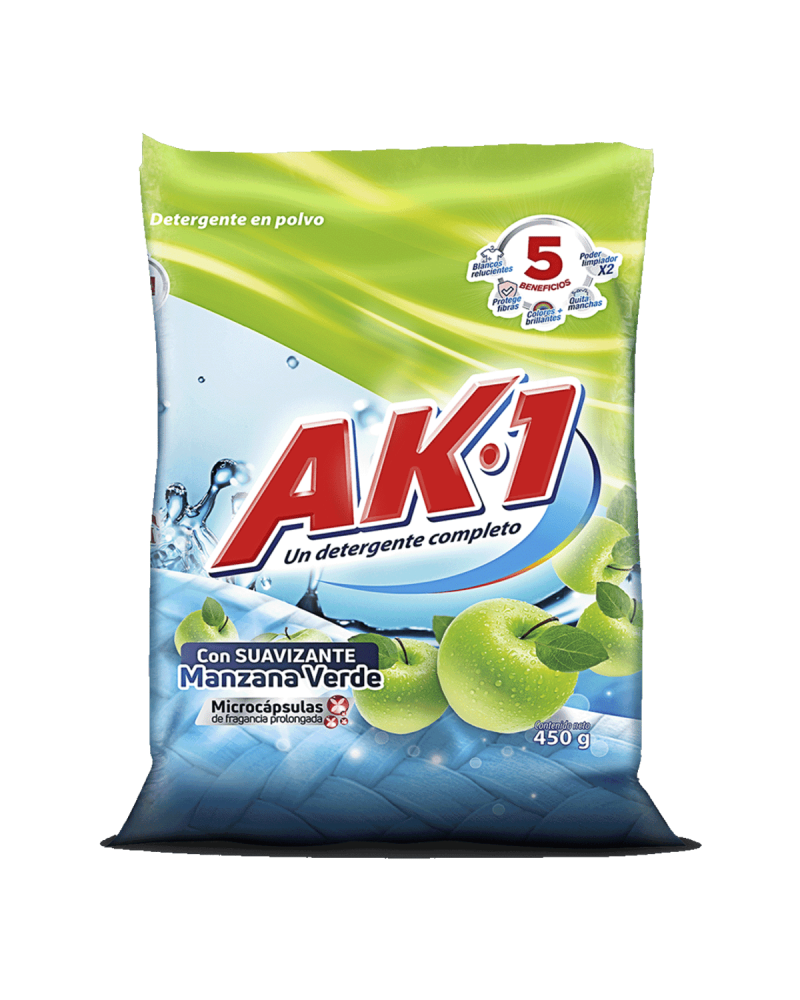 Ak1 Detergente Manzana De 800 Grs