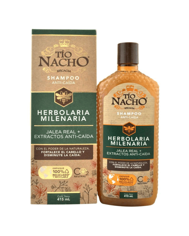 Tio Nacho Shampoo Herbolaria Milenaria *415Ml