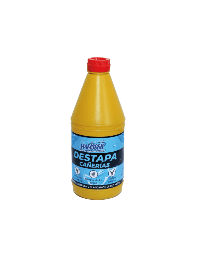 Destapa Cañerias Magicbril Frasco X500Ml