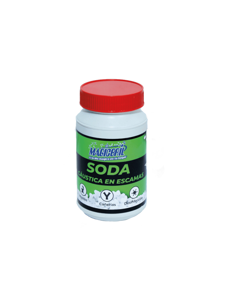 Soda Caustica Magicbril Frasco X250Gr