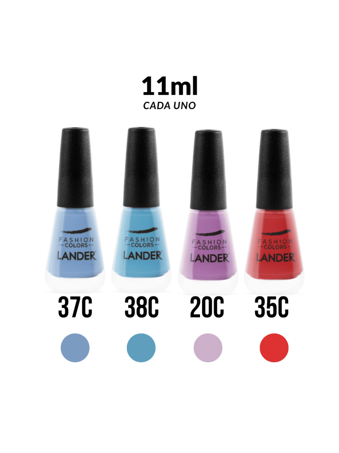 Kit Pasteles (37C-38C-20C-35C) X 11 Ml